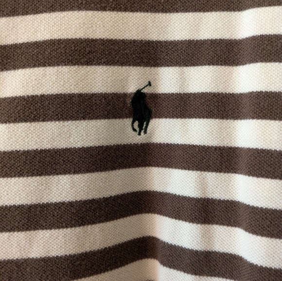Polo By Ralph Lauren Men's Striped Retro Polo - Picture 3 of 4